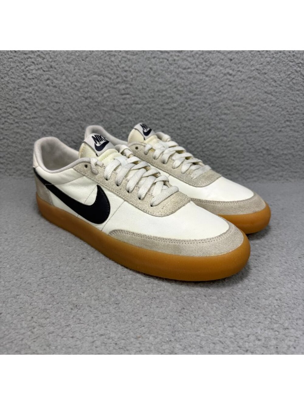Nike Killshot 2 Leather Mens 9 Shoes Sail White Black Grey Gum Athletic Sneakers